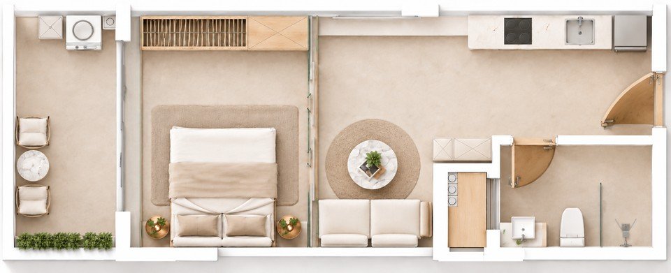 Cambridge Garden CA2 · MINI1BR