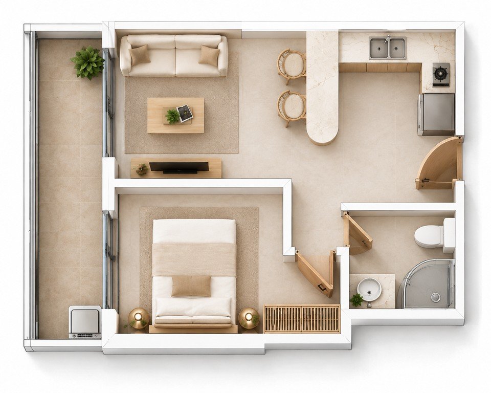 Oxford Garden A9 · 1BR