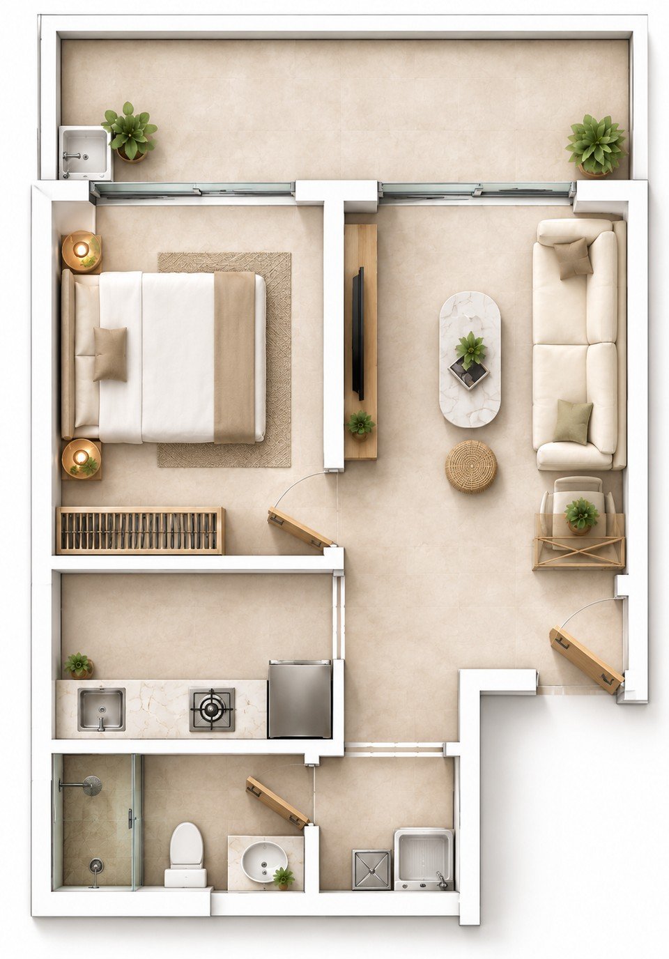 Oxford Garden B5 · 1BR