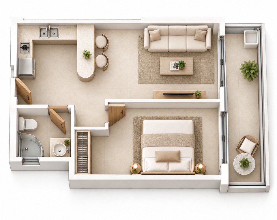 Oxford Garden B7 · 1BR
